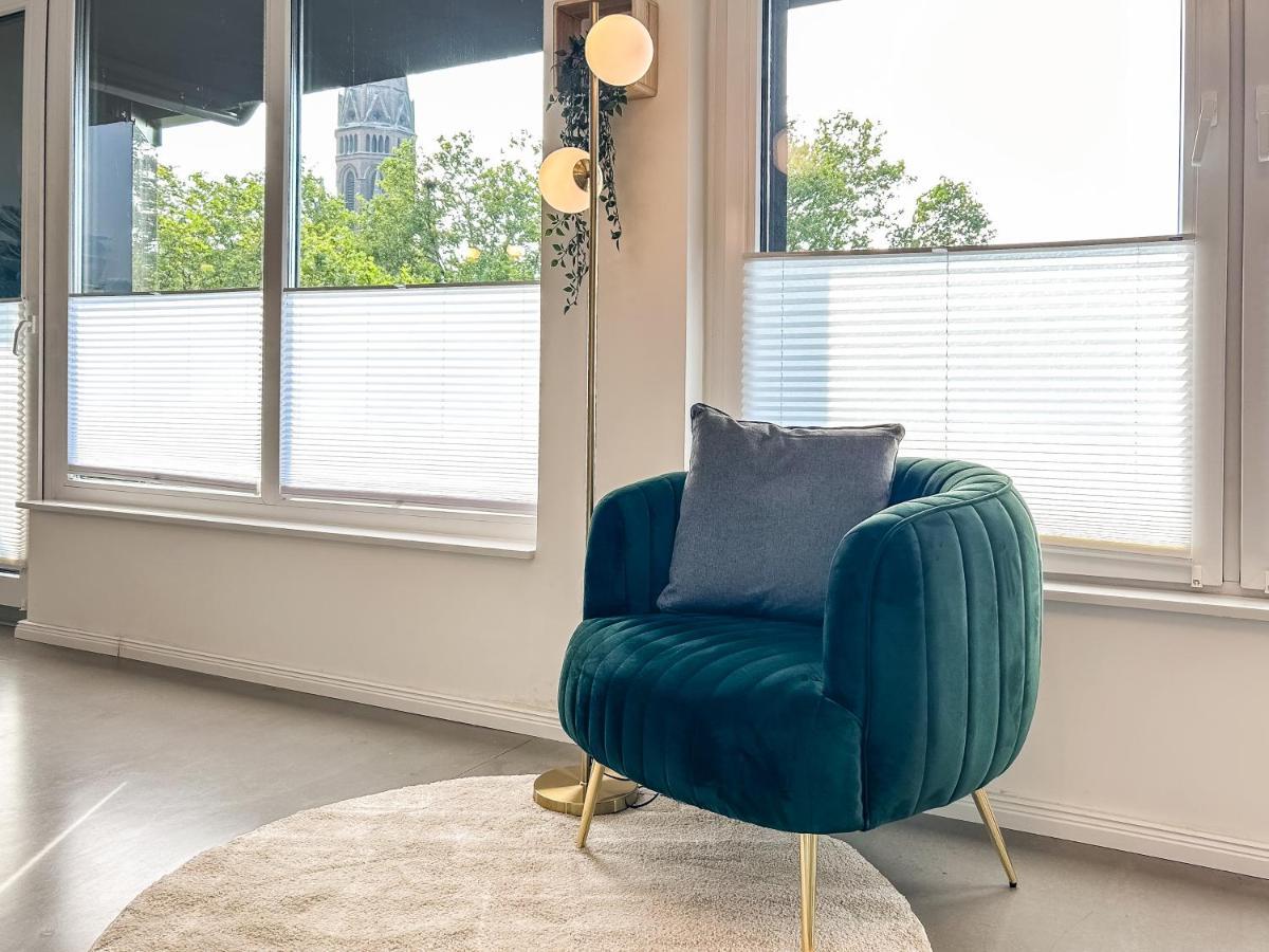 Design-Apartment - Bochum Zentrum - 2 Balkons - 118M2 - Netflix エクステリア 写真
