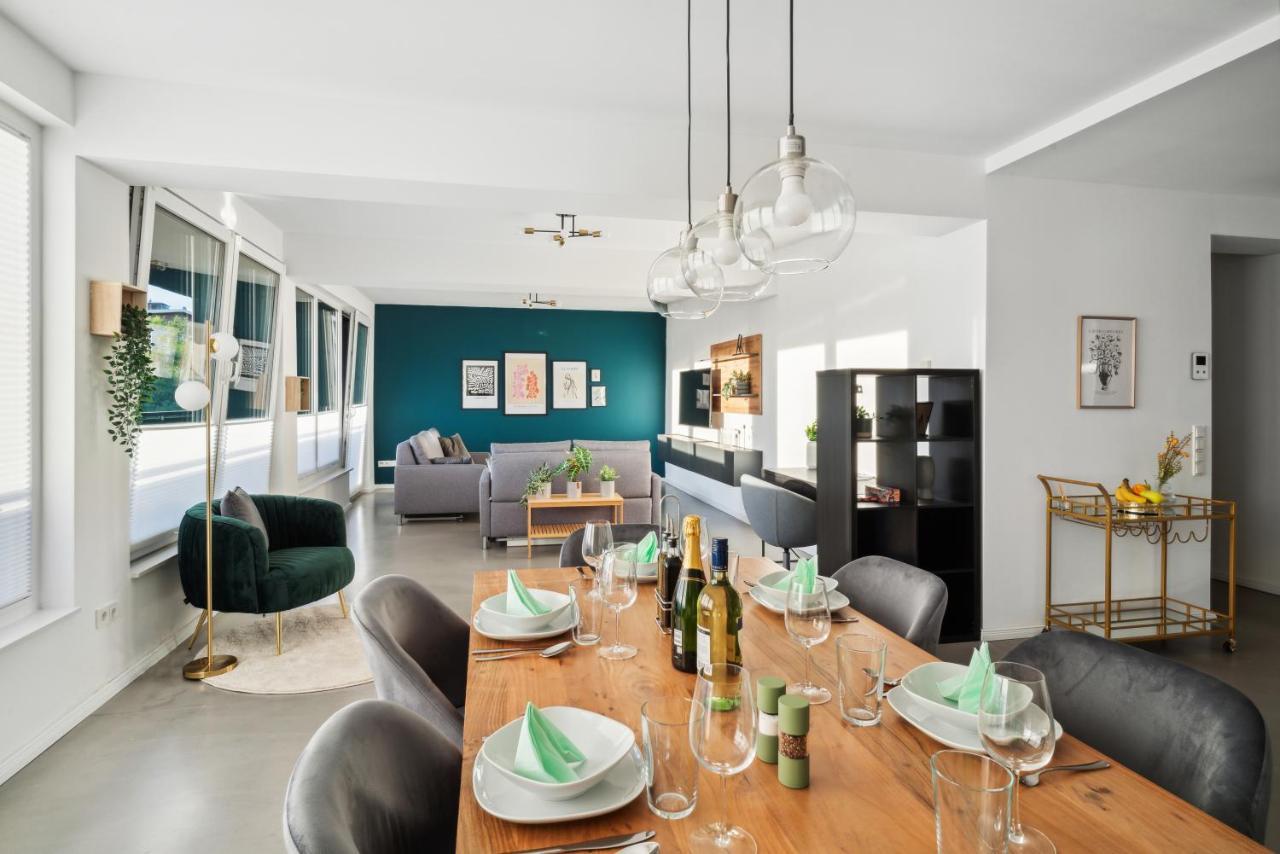 Design-Apartment - Bochum Zentrum - 2 Balkons - 118M2 - Netflix エクステリア 写真