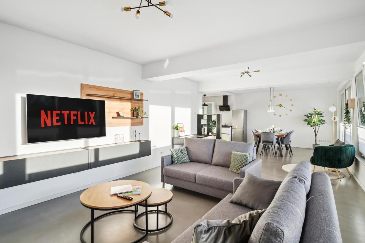 Design-Apartment - Bochum Zentrum - 2 Balkons - 118M2 - Netflix エクステリア 写真